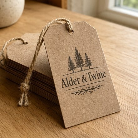 Kraft Hang Tag with custom branding